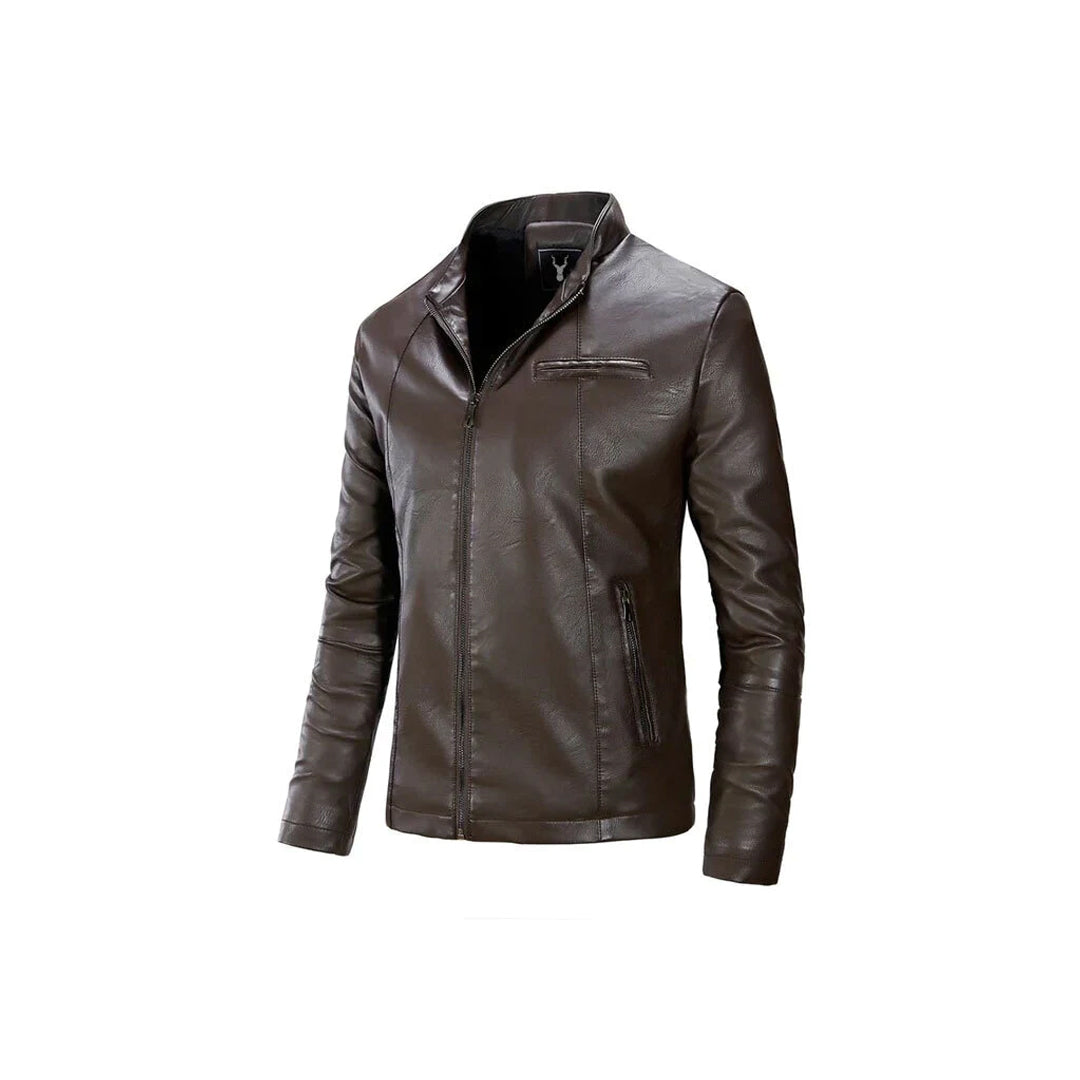 Racer Slim Fit Leather Jacket