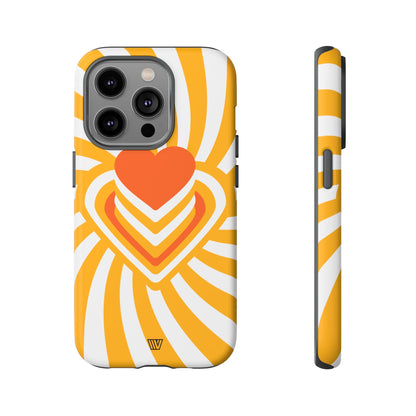 HEART RAY STACK | Tough Phone Case