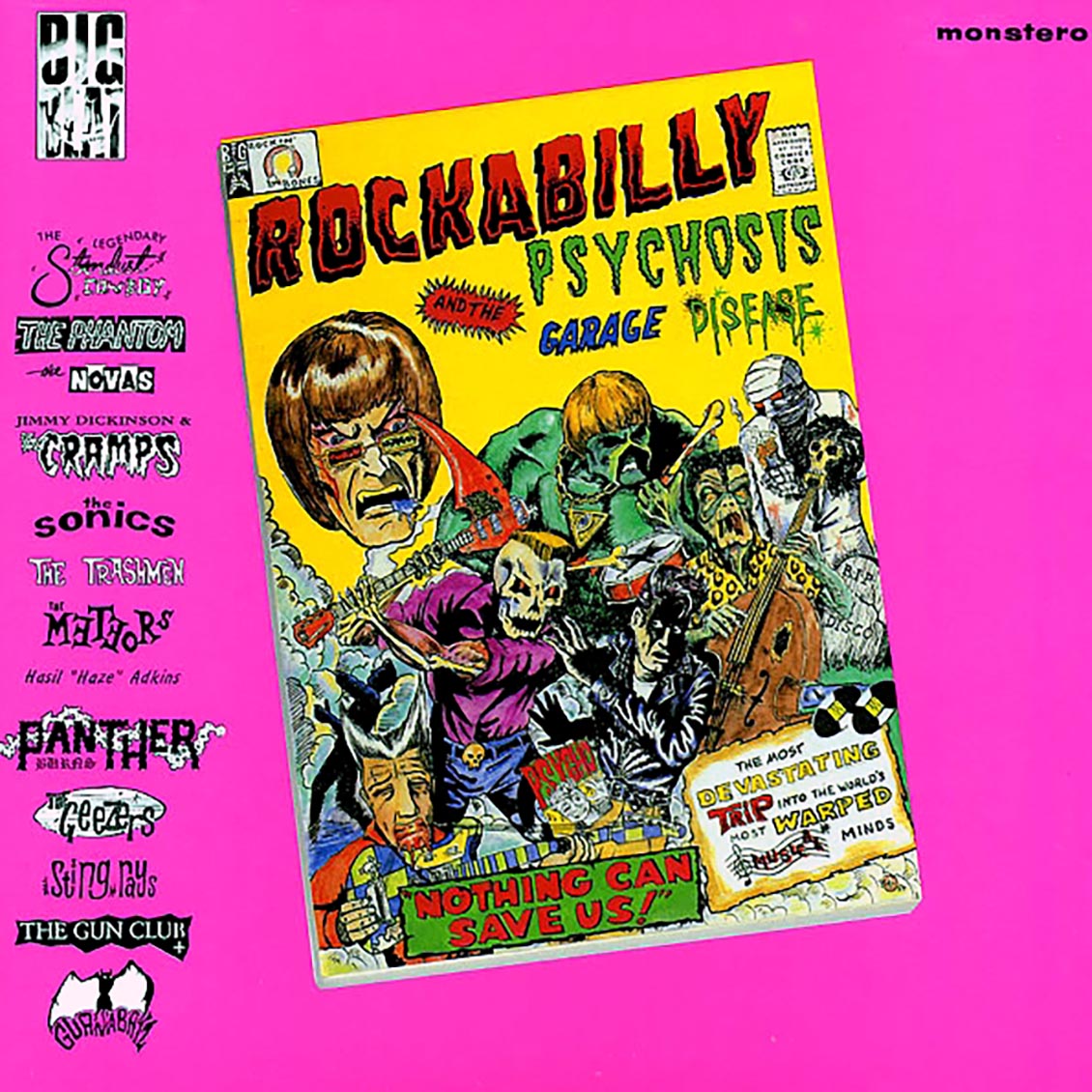 The Cramps, The Sonics, The Trashmen, The Meteors, Etc. - Rockabilly Psychosis And The Garage Disease