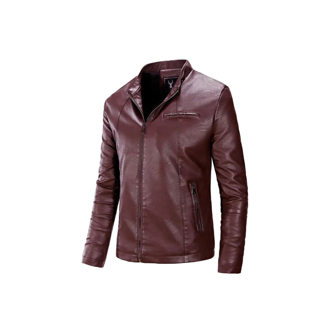 Racer Slim Fit Leather Jacket