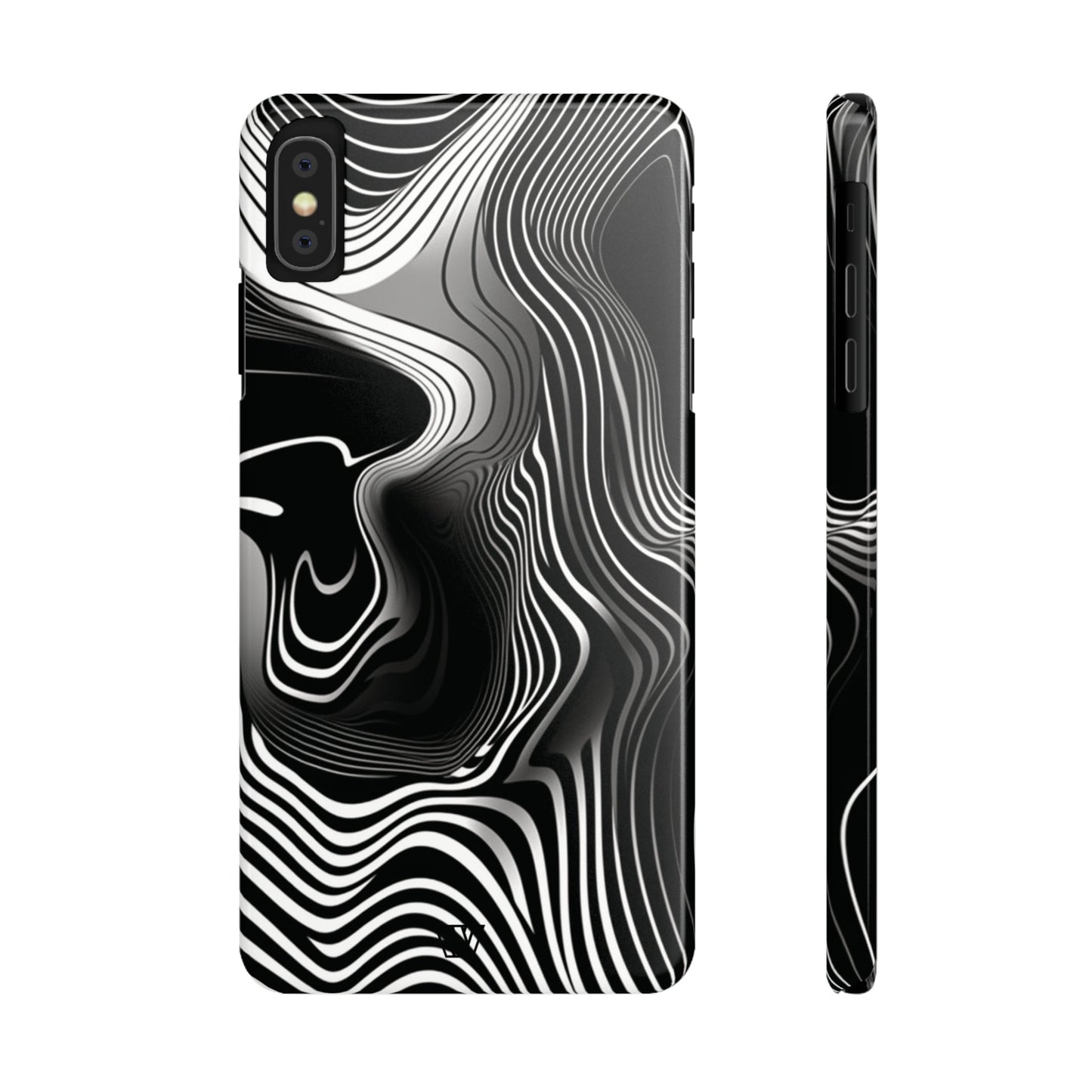 ABSTRACT ZEBRA STRIPES | Slim iPhone Case