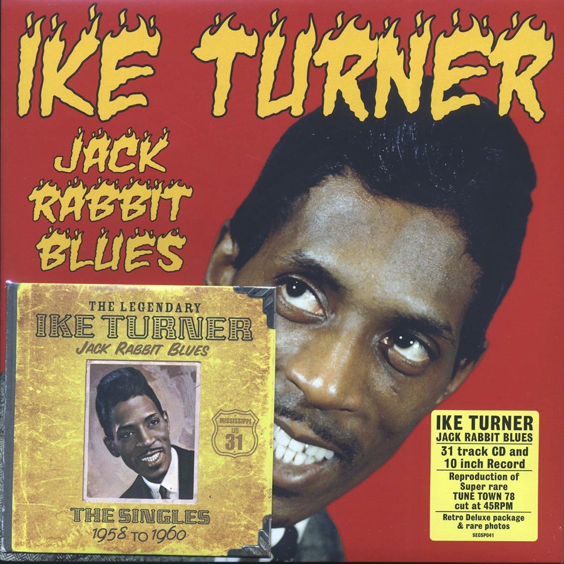 Ike Turner - Jack Rabbit Blues (10") (incl. CD)