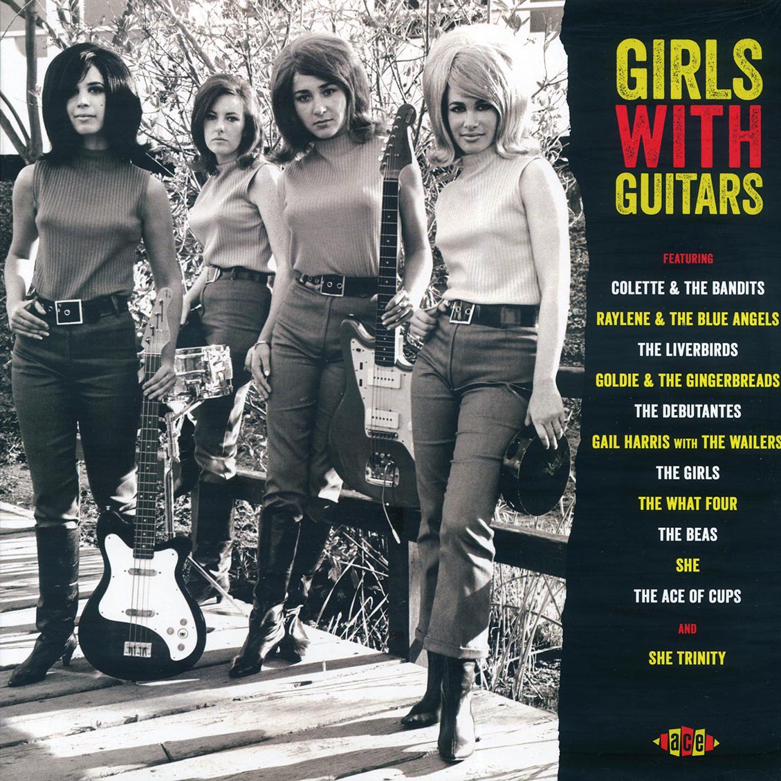 She, The Liverbirds, The Beas, Goldie & The Gingerbreads, Etc. - Girls With Guitars (180g) (colored vinyl)