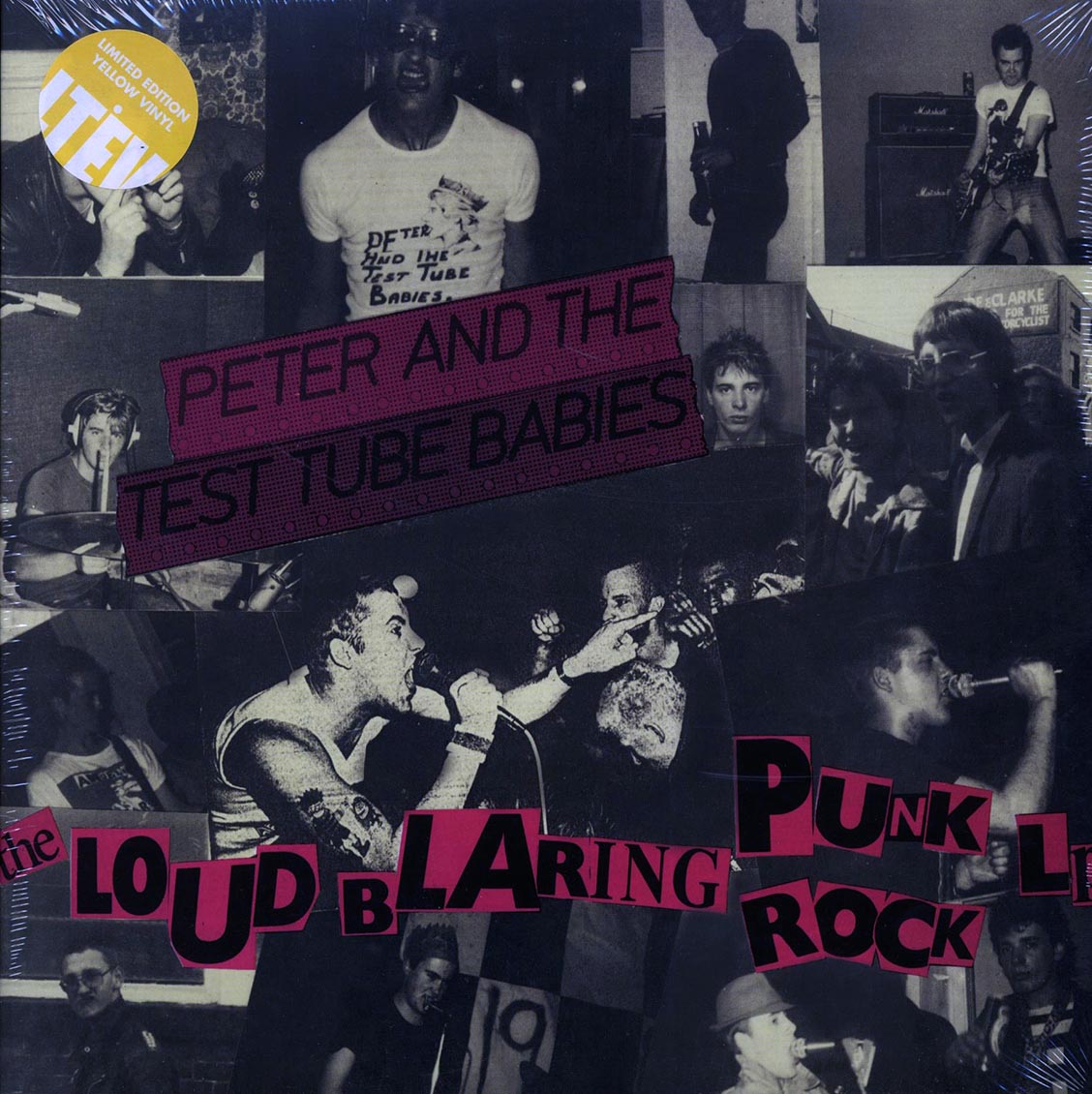 Peter & The Test Tube Babies - The Loud Blaring Punk Rock LP (colored vinyl)