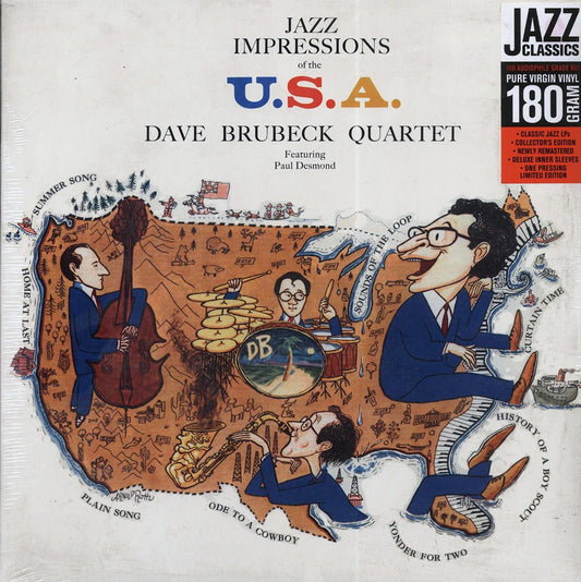 The Dave Brubeck Quartet - Jazz Impressions Of The USA (180g)