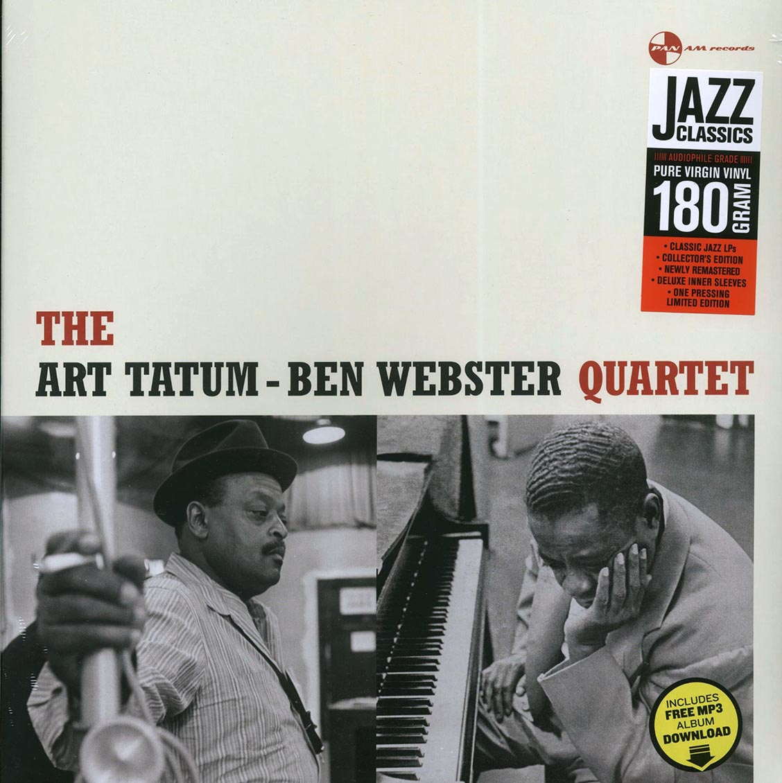 The Art Tatum & Ben Webster Quartet - The Art Tatum & Ben Webster Quartet (incl. mp3) (180g)