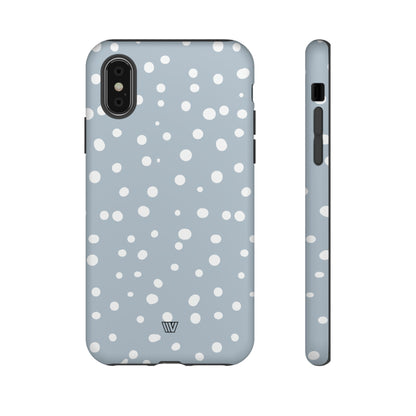 BLUE HAZE DOTS | Tough Phone Case