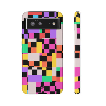 MASHED UP CHECKERBOARD | Tough Phone Case