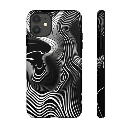 ABSTRACT ZEBRA STRIPES | Tough Phone Case