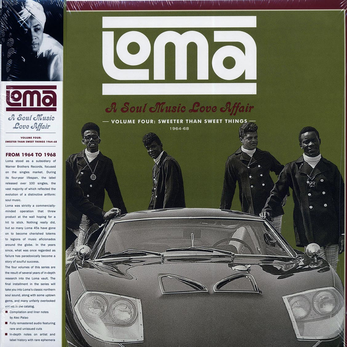 Artie Lewis, The Marvellos, The Implements, The Teen Turbans, Etc. - Loma: A Soul Music Love Affair Volume 4: Sweeter Than Sweet Things 1964-1968 (mono) (remastered)