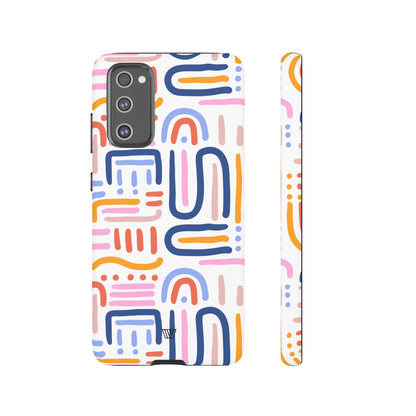 MEMPHIS BOLD LINES | Tough Phone Case