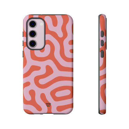 CORAL ORGANIC LINES | Tough Phone Case