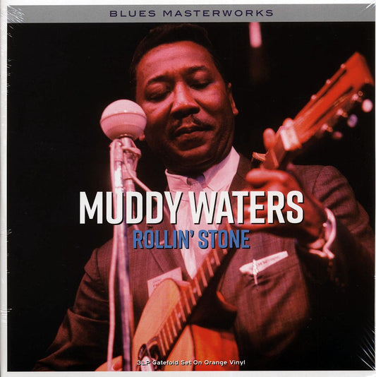 Muddy Waters - Rollin' Stone: Blues Masterworks (3xLP) (orange vinyl)