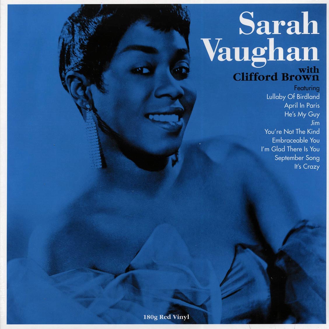 Sarah Vaughan - Sarah Vaughan With Clifford Brown (180g) (red vinyl)