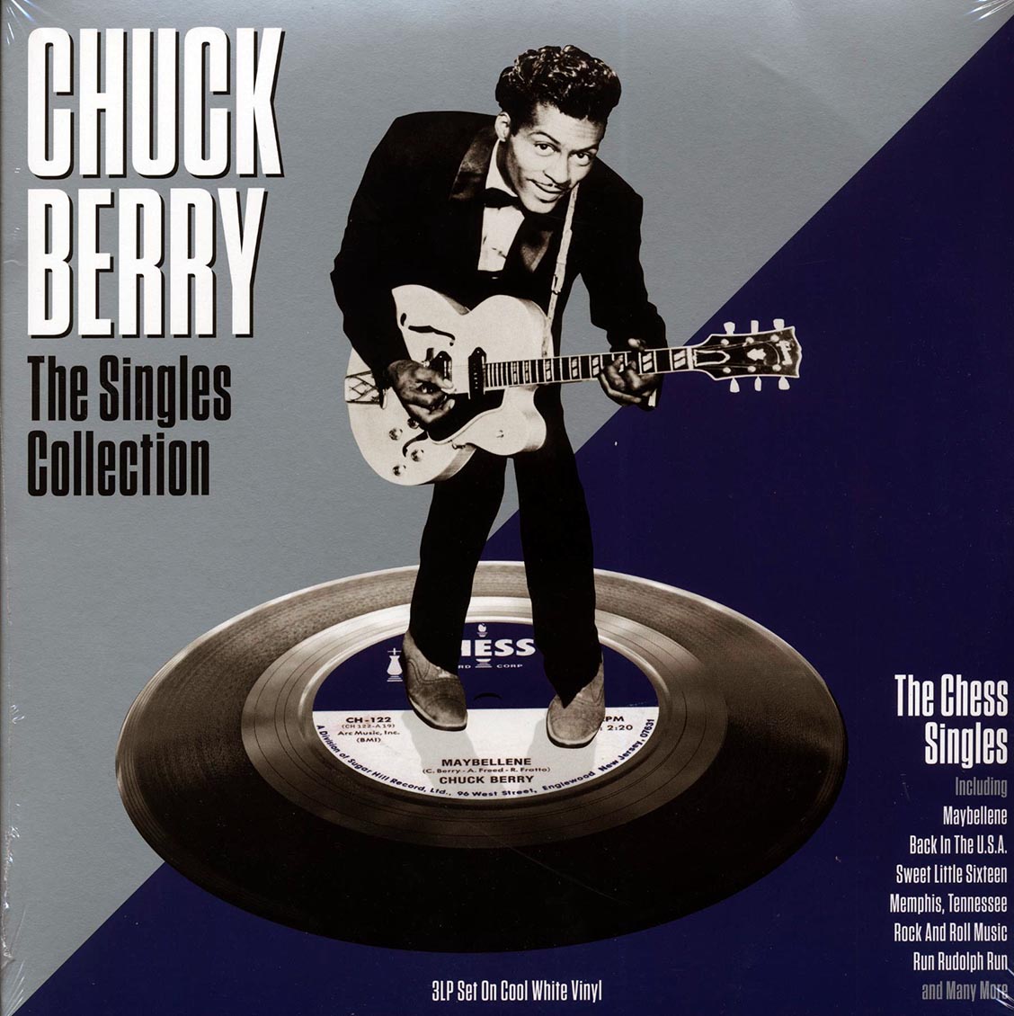 Chuck Berry - The Singles Collection (3xLP) (white vinyl)