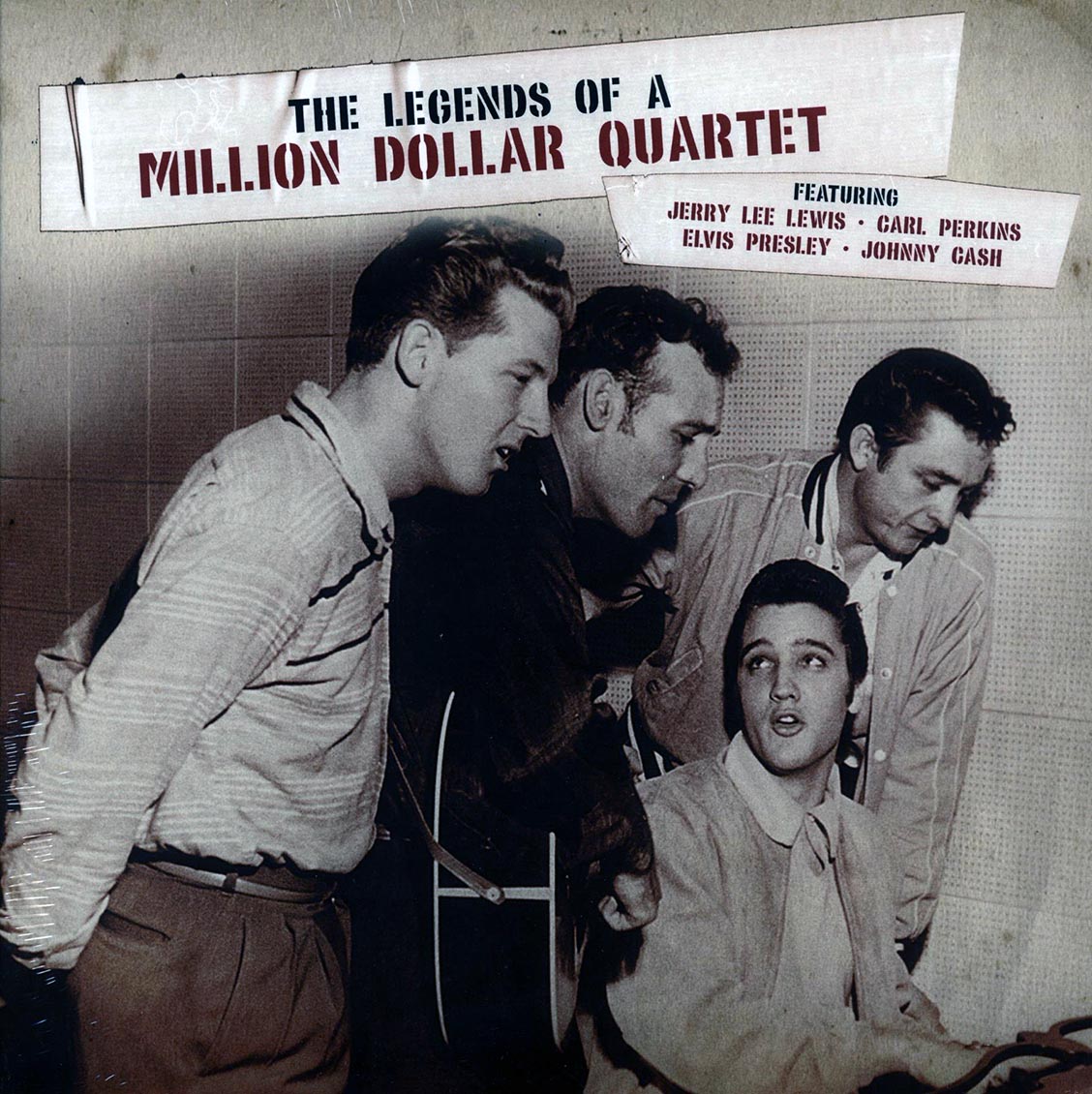 Jerry Lee Lewis, Carl Perkins, Elvis Presley, Johnny Cash - The Legends Of A Millions Dollar Quartet (180g)