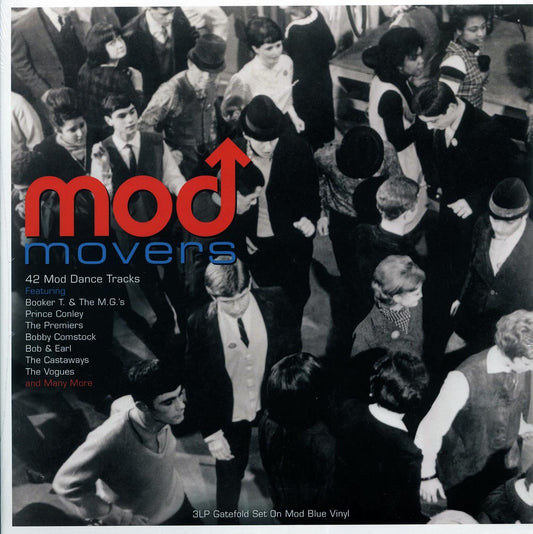 Booker T & The MG's, The Premiers, The Vogues, Etc. - Mod Movers: 42 Mod Dance Tracks (3xLP) (blue vinyl)