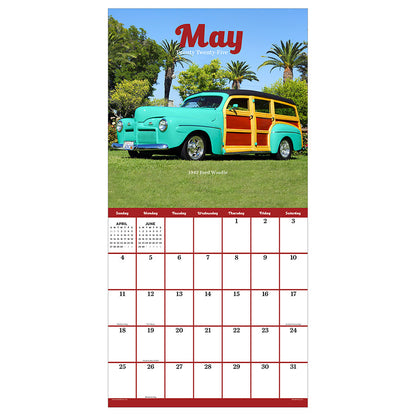 2025 Classic Cars Wall Calendar