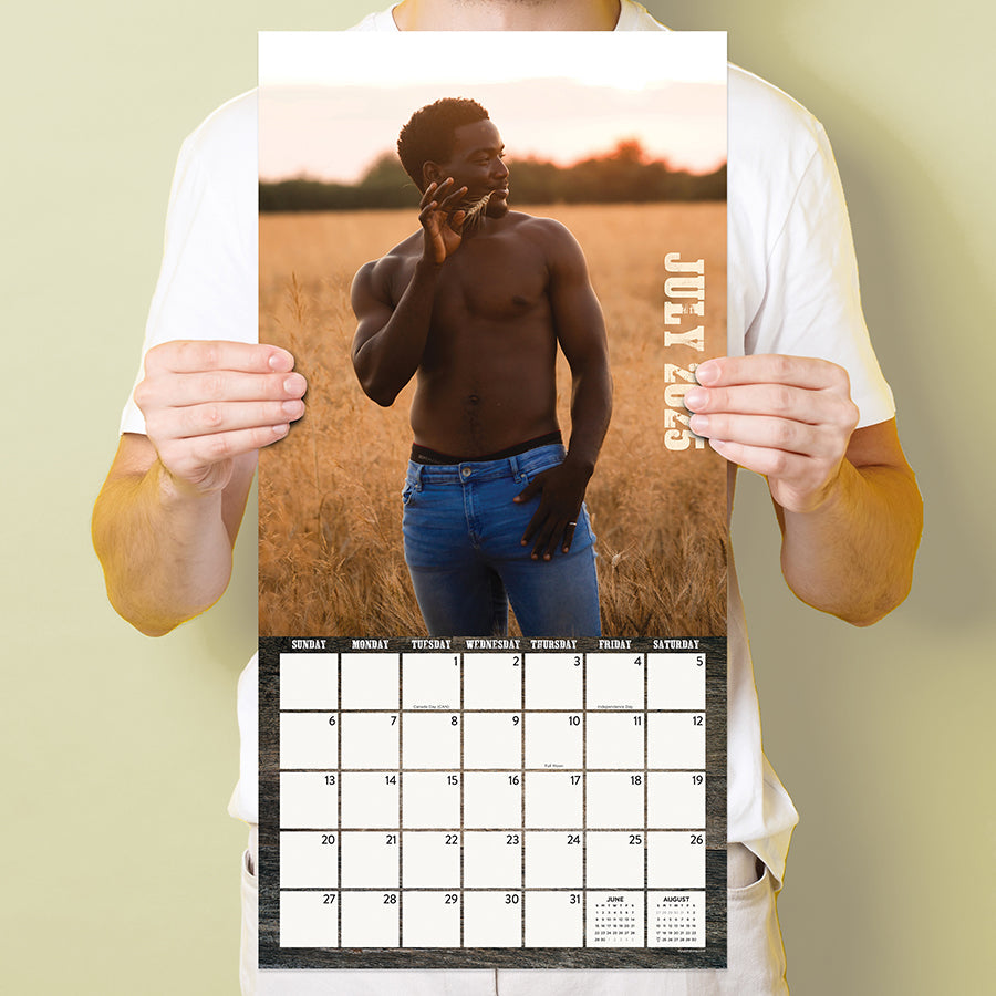 2025 Cowboys Wall Calendar