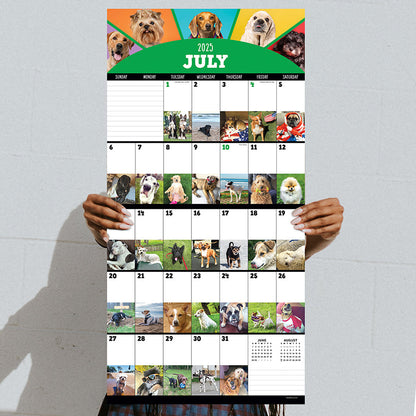 2025 Dog-A-Day Wall Calendar