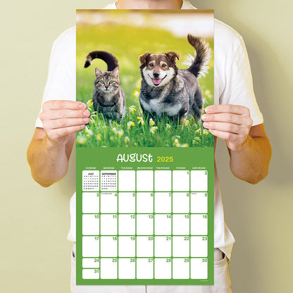 2025 Furry Friends Wall Calendar