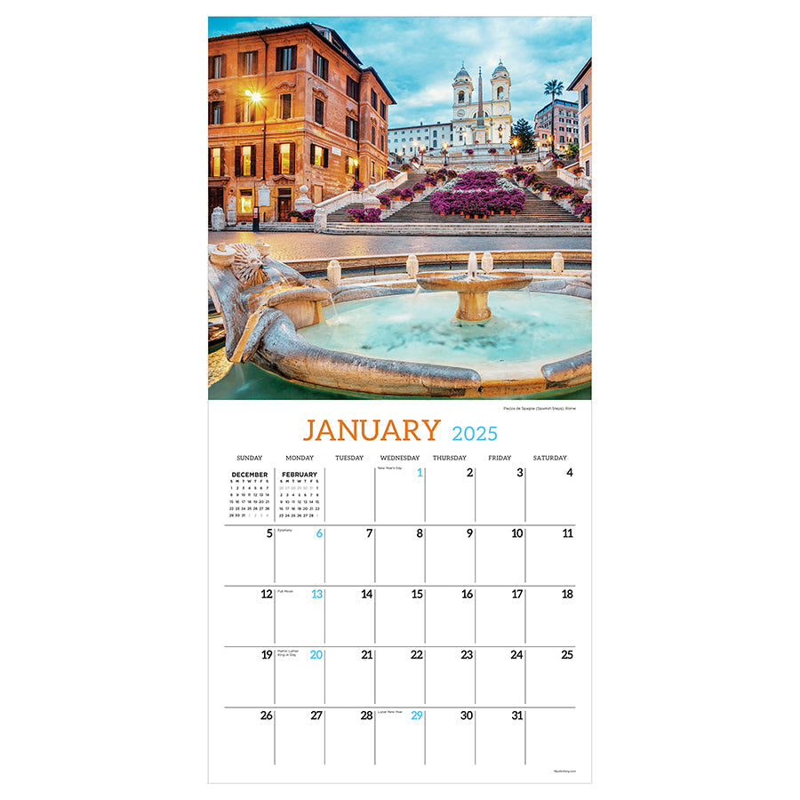 2025 Italy Wall Calendar