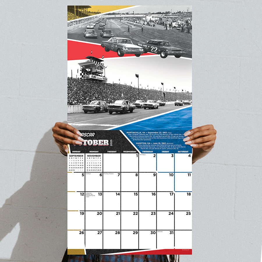 2025 Nascar Heritage Wall Calendar