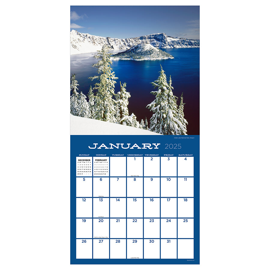 2025 Pacific Northwest Wall Calendar