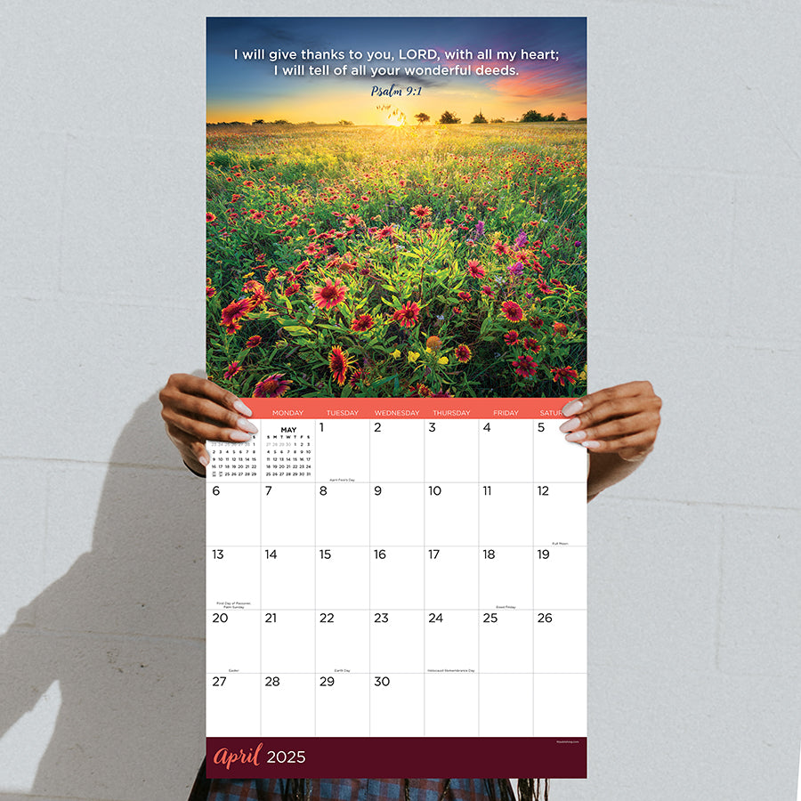 2025 Psalms Wall Calendar