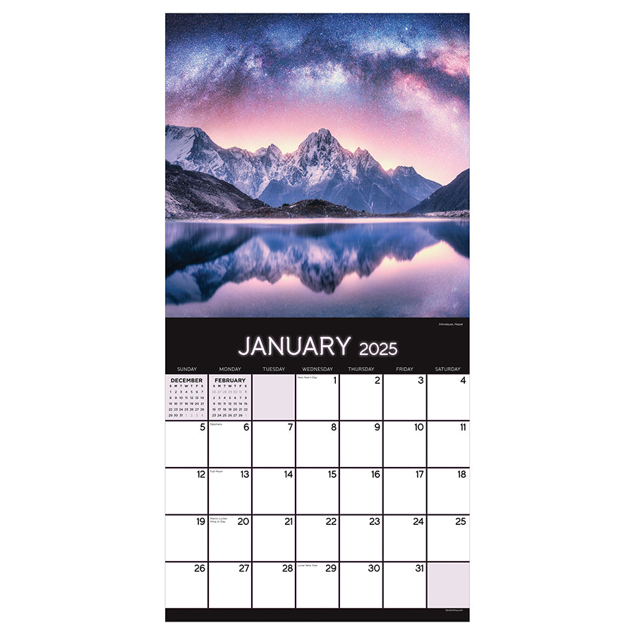 2025 Stargazing Wall Calendar