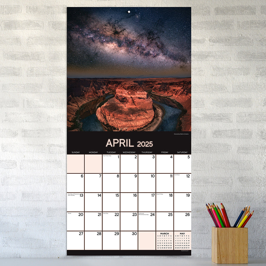 2025 Stargazing Wall Calendar