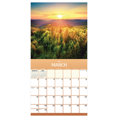 2025 Sunsets Wall Calendar