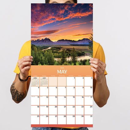 2025 Sunsets Wall Calendar