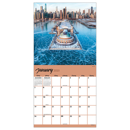 2025 Chicago Wall Calendar