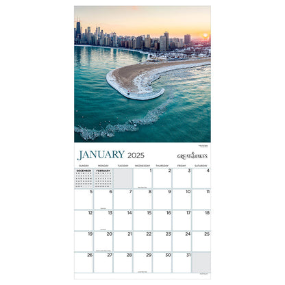 2025 Great Lakes Wall Calendar