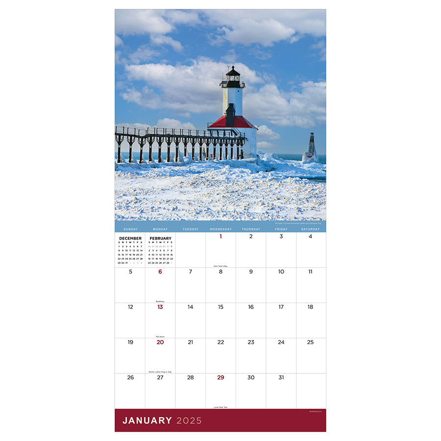 2025 Indiana Wall Calendar