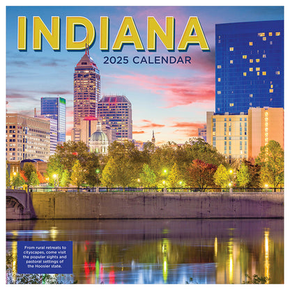 2025 Indiana Wall Calendar