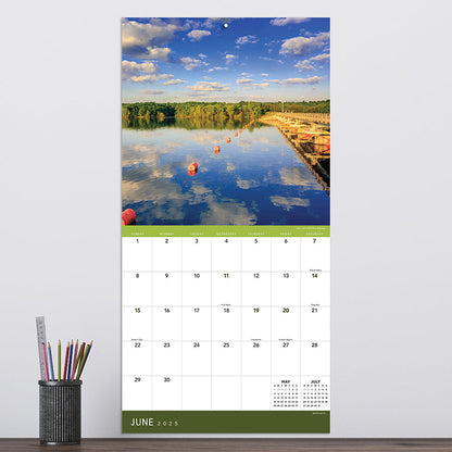 2025 Ohio Wall Calendar