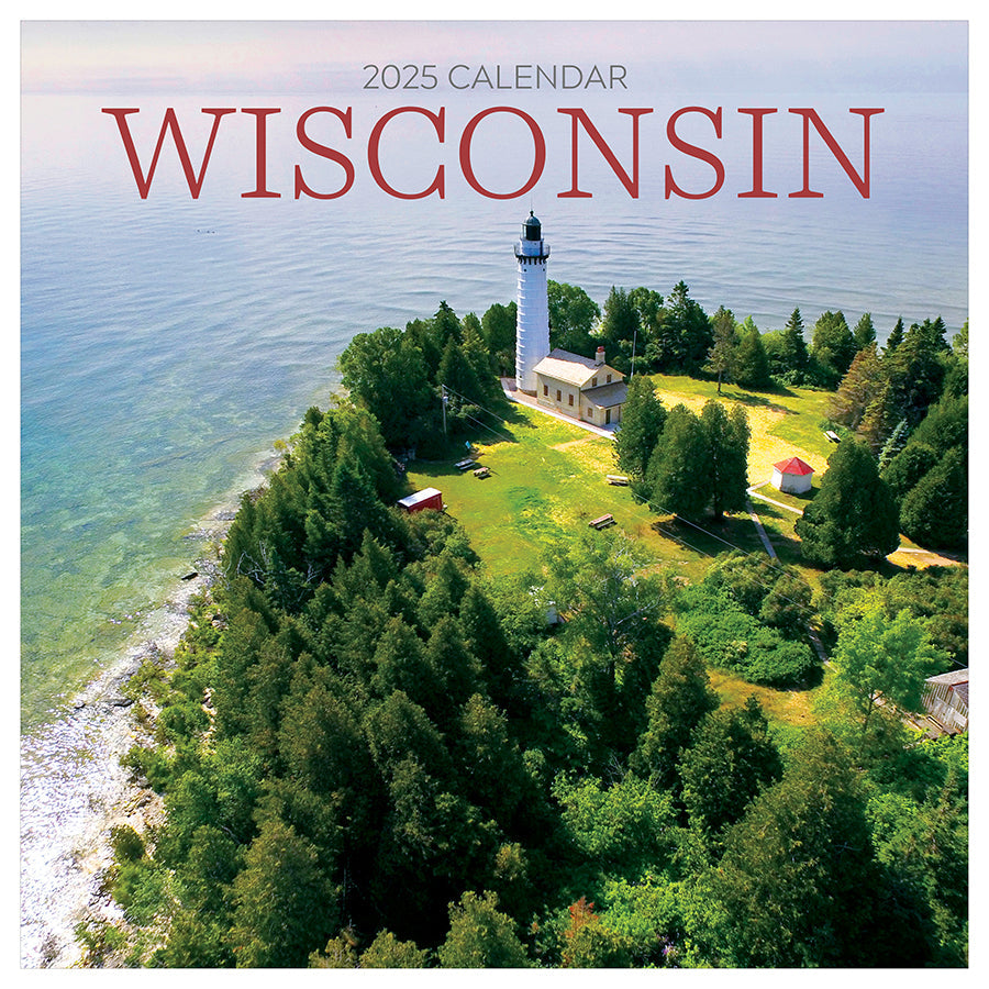 2025 Wisconsin Wall Calendar