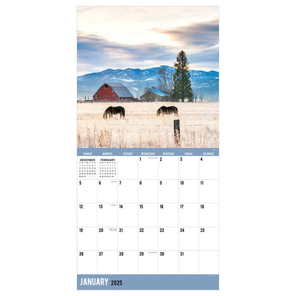 2025 Ranch Life Wall Calendar