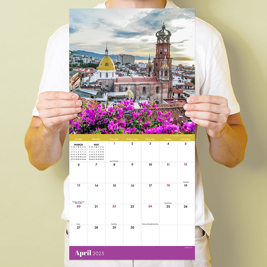 2025 Mexico Wall Calendar