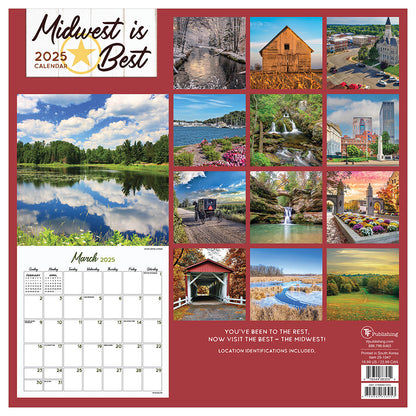 2025 Midwest Is Best Wall Calendar