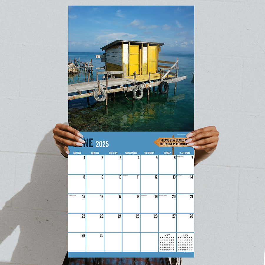 2025 Outhouses Wall Calendar