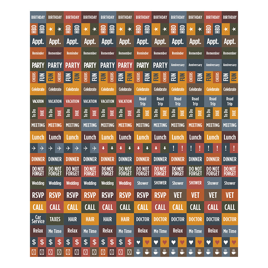 2025 Big Print Wall Calendar