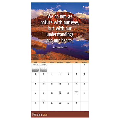 2025 The Great Outdoors Wall Calendar