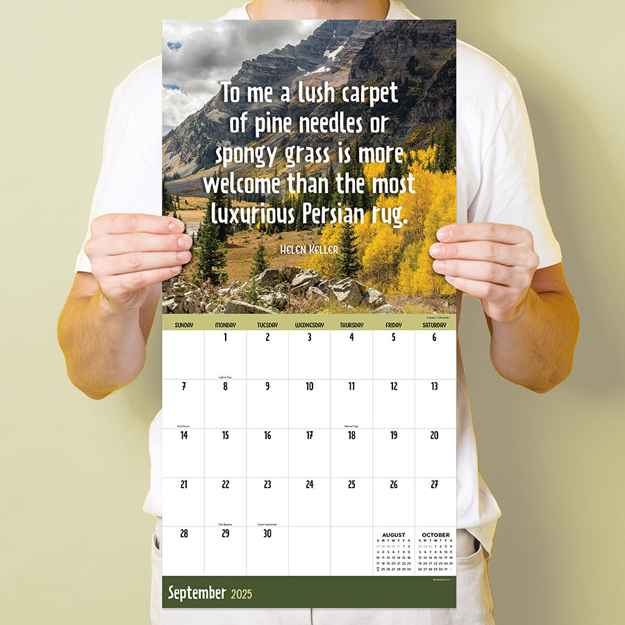 2025 The Great Outdoors Wall Calendar