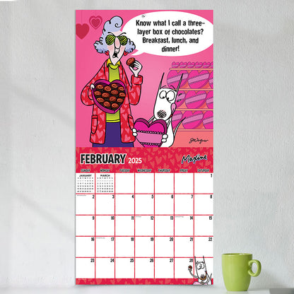 2025 Maxine Wall Calendar