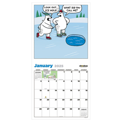 2025 Shoebox Wall Calendar