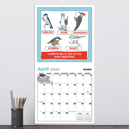 2025 Shoebox Wall Calendar