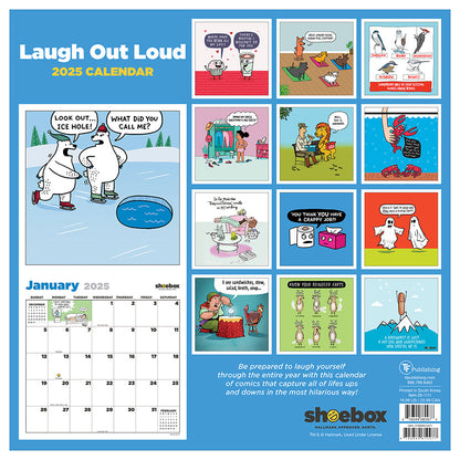 2025 Shoebox Wall Calendar